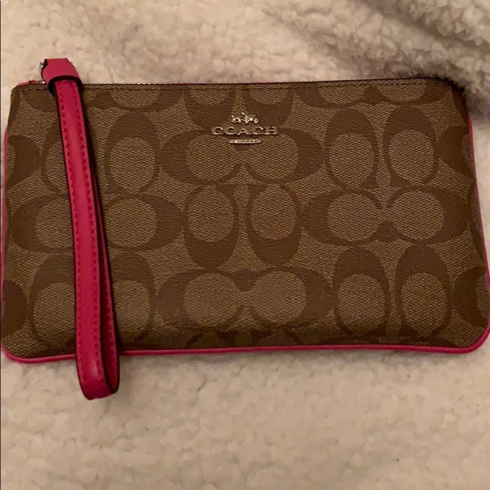 Coach wristlet